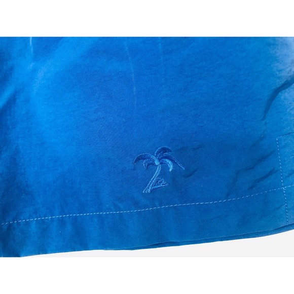 Jos A Bank Swimming Trunks Mens Sz XL Blue Swimsuit Mesh Brief Lined - Picture 2 of 10